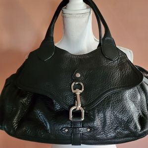 Cole Haan Village box leather satchel